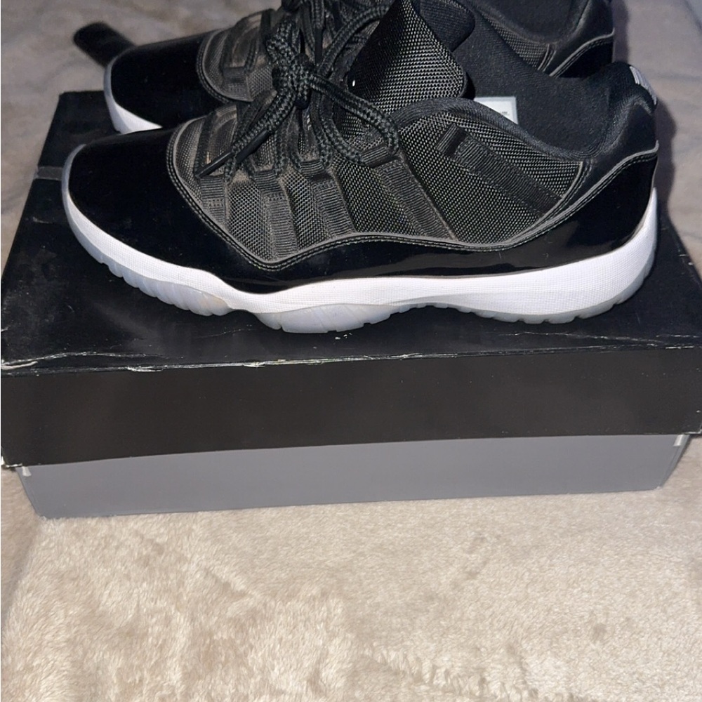 Jordan Black and White Sneakers